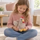 Peluche Poule 23 cm