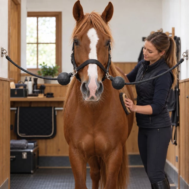 Balle de protection pour attache cheval