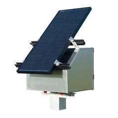 Zonne-elektrificeerder MBS400 met antidiefstalsysteem.