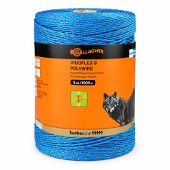 Cordon bleu 3 mm Gallagher Vidoflex 9 TurboLine