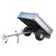 Aanhangwagen voor quad, goedgekeurd voor de weg, 500 kg