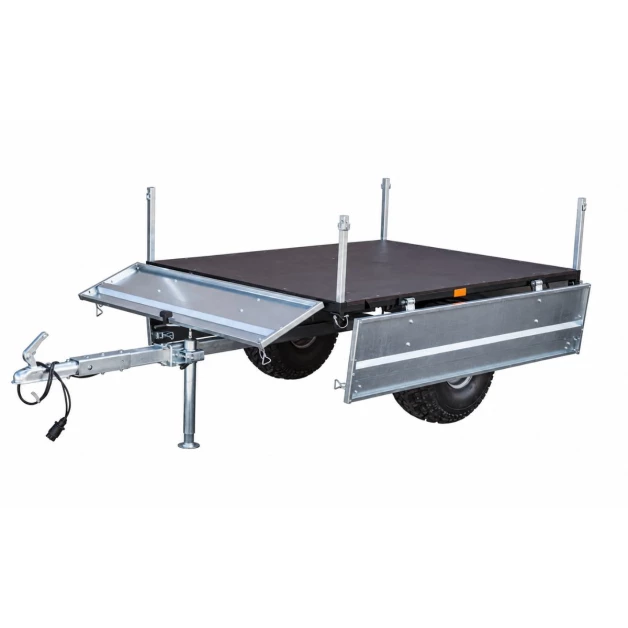 Aanhangwagen voor quad, goedgekeurd voor de weg, 500 kg