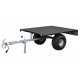 Aanhangwagen voor quad, goedgekeurd voor de weg, 500 kg