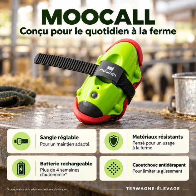 Moocall kalverdetector – Meldingen op uw telefoon