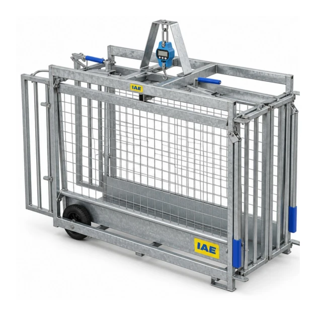 Cage de pesée numérique pour agneaux IAE