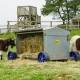 Râtelier à foin sur roues pour moutons IAE – 125 cm