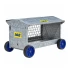 Râtelier à foin sur roues pour moutons IAE – 125 cm