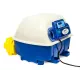 Automatic digital incubator with a maximum capacity of 12 eggs of different sizes.