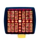 Automatic digital incubator with a maximum capacity of 12 eggs of different sizes.
