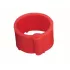 Clip-on rings for chickens : Color:Red, Taille:8 mm