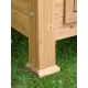 Syracuse wooden chicken coop Kerbl large volume