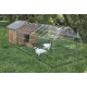 Outdoor enclosure for Syracuse chicken coop