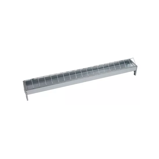 Galvanized steel feeders to feed your chickens