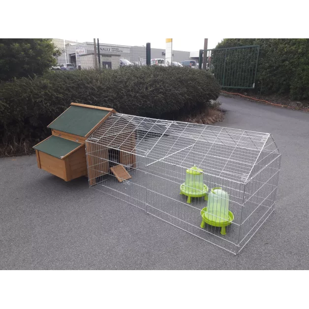 Poulailler en bois Syracuse Kerbl grand volume