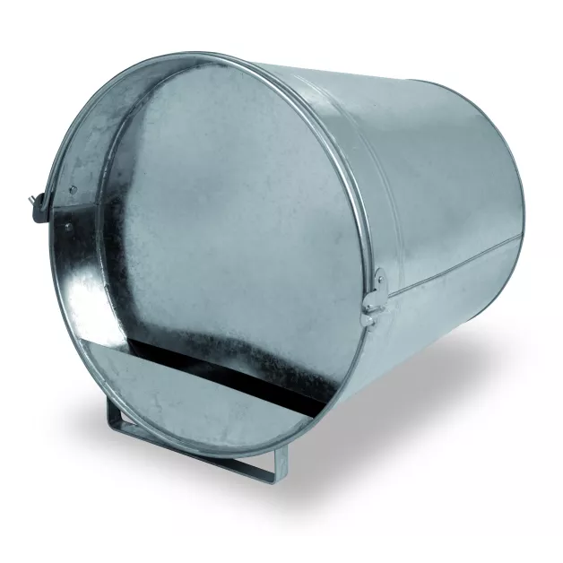 Galvanized inverted bucket waterer Galvanized inverted bucket waterer