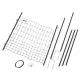 Kerbl electrified net gate, complete set