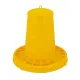 Gele plastic voersilo