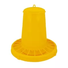 Gele plastic voersilo Gele plastic voersilo