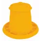 Gele plastic voersilo