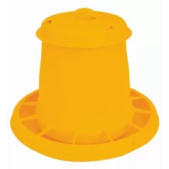 Gele plastic voersilo Gele plastic voersilo