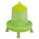 Green plastic standing hopper feeder