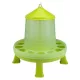 Green plastic standing hopper feeder
