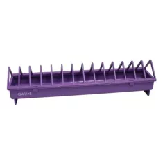 Mangeoire linéaire en plastique pour 5 à 8 poules - violet Mangeoire linéaire en plastique pour 5 à 8 poules - violet
