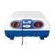 Automatic digital incubator with a maximum capacity of 12 eggs of different sizes.