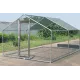 Large enclosure for chickens and other poultry of 12 m²