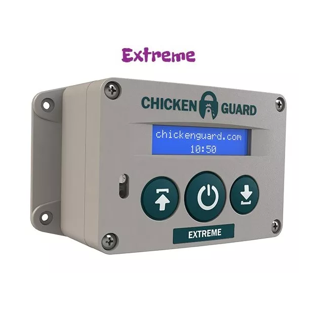 Automatische deur voor kippenhok Chicken Gard standaard 1 kg Automatische deur voor kippenhok Chicken Gard standaard 1 kg