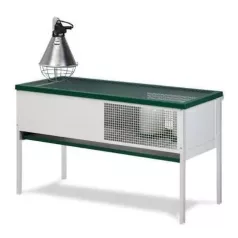 Brooder cage for chicks, round or rectangular - Complete kit Brooder cage for chicks, round or rectangular - Complete kit