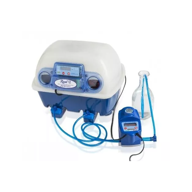 Automatic digital incubator with a maximum capacity of 12 eggs of different sizes. Automatic digital incubator with a maximum capacity of 12 eggs of different sizes.