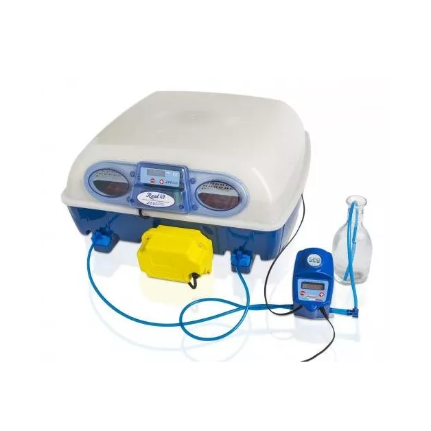 Automatic digital incubator with a maximum capacity of 12 eggs of different sizes. Automatic digital incubator with a maximum capacity of 12 eggs of different sizes.