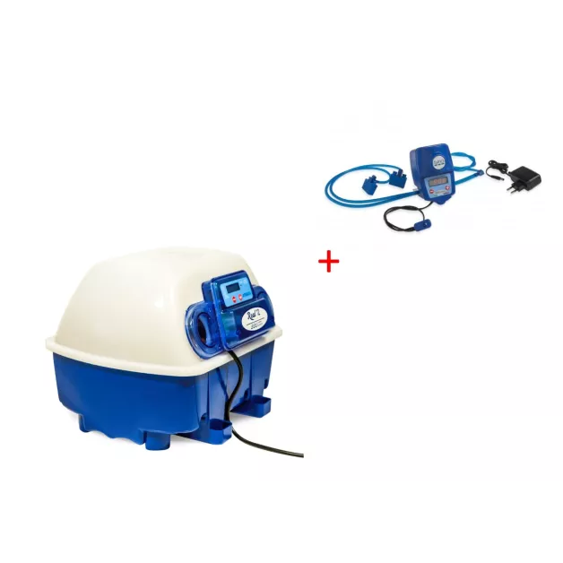 Automatische digitale broedmachine met een maximale capaciteit van 12 eieren van verschillende maten. Automatische digitale broedmachine met een maximale capaciteit van 12 eieren van verschillende maten.