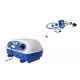 Automatic digital incubator with a maximum capacity of 12 eggs of different sizes.