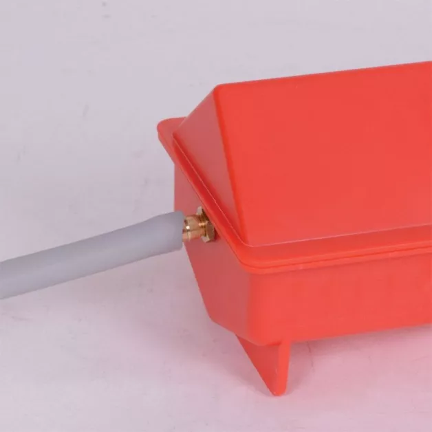 Automatic red poultry drinker kit