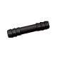 Black plastic fitting