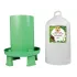 Ecological drinkers : Capacité:12 liters with cylinder (12 hens)