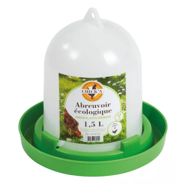 Ecological waterers for poultry