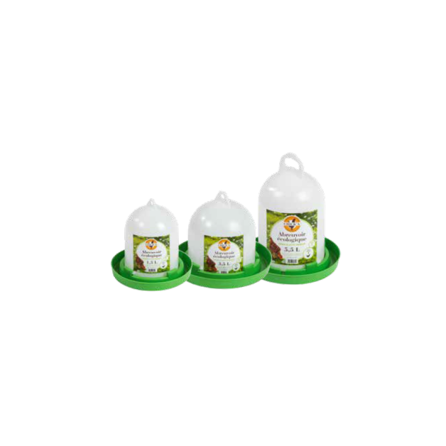 Abreuvoirs écologiques pour volaille