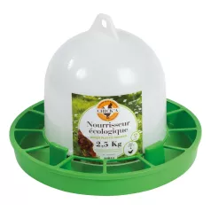 Ecologische trechtervoeder voor pluimvee