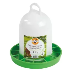 Nourrisseur trémie écologiques pour volaille