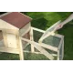 Wooden shelter with enclosure for 2-3 Freetime rodents