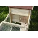 Wooden shelter with enclosure for 2-3 Freetime rodents