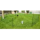 Electric netting for rabbits and other rodents in 12 or 25 meters