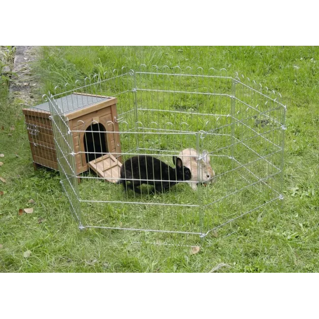 Outdoor house for rabbits and other rodents
