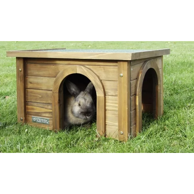 Houten huis voor knaagdieren Houten huis voor knaagdieren