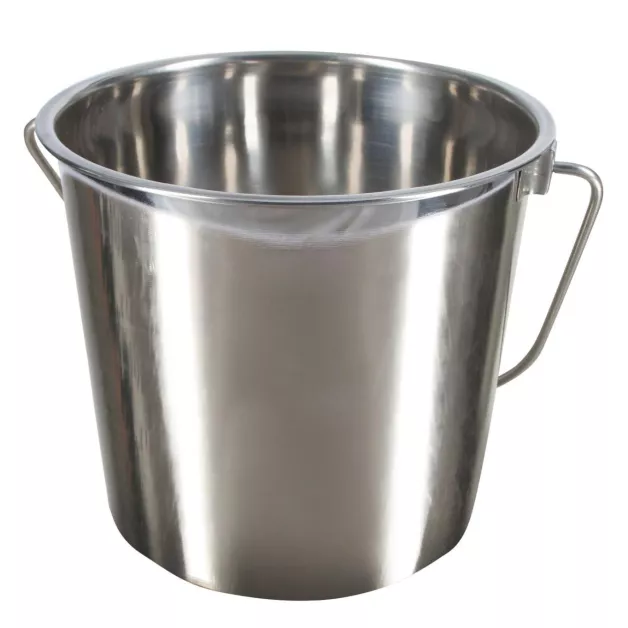 Stainless steel dairy buckets
