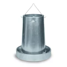 Trémie galvanisée pour volaille de 10 ou 20 kg Trémie galvanisée pour volaille de 10 ou 20 kg