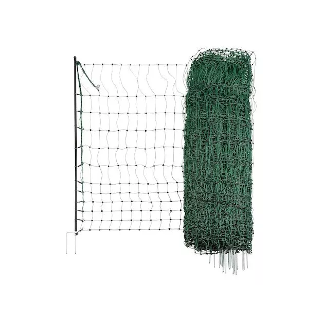 Enclosure pack: gate, 25 or 50-meter net, and solar energizer Enclosure pack: gate, 25 or 50-meter net, and solar energizer